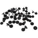 Maxbell 2x30pcs Nylon Bumper Fastener Rivet Retainer for  3 SERIES E36
