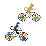 Maxbell 2x Outdoor Kites Garden Stake Party Bike Windmill Wind Spinner Ornament Toys