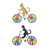 Maxbell 2x Outdoor Kites Garden Stake Party Bike Windmill Wind Spinner Ornament Toys