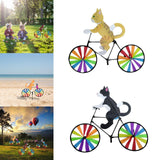 Maxbell 2x Outdoor Kites Garden Stake Party Bike Windmill Wind Spinner Ornament Toys