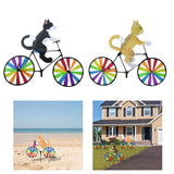 Maxbell 2x Outdoor Kites Garden Stake Party Bike Windmill Wind Spinner Ornament Toys