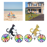Maxbell 2x Outdoor Kites Garden Stake Party Bike Windmill Wind Spinner Ornament Toys