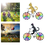 Maxbell 2x Outdoor Kites Garden Stake Party Bike Windmill Wind Spinner Ornament Toys