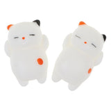 Maxbell 2xSquishies Toy Soft Squishy Stress Relief Kids Adult Toy cat