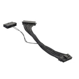 Maxbell 6x24PIN 20+4 Dual PSU Multiple Power Supply Splitter Adapter 30cm Cable Cord
