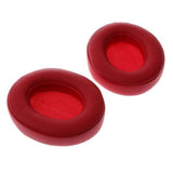 Maxbell 2xReplacement Memory Foam Earpads for Beats Studio2 Wireless Headphones Red