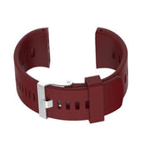 Maxbell 2xSilicone Wrist Band Replacement Strap for Polar V800 GPS Sport Watch DarkRed