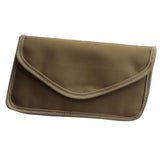 Maxbell 2xCell Phone Anti-Tracking Anti-Spying GPS RFID Signal Blocker Pouch Bag Khaki