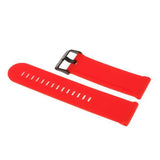 Maxbell 2xSilicone Wrist Band Replacement Strap for Suunto Traverse Smart Watch Red