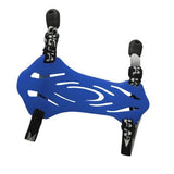 Maxbell 2xShooting Archery Rubber Arm Guard Safety Protection with 2 Straps - Blue