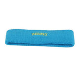Maxbell 2xYoga Sports Sweatband Headband Elastic Hair Band Accessories - Sky blue