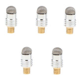 Maxbell 3x5 Pieces 2 in 1 Replacement Fiber Tips for Capacitive Stylus Pens Dia 6.0mm
