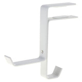 Maxbell 2xMetal Headphone Stand Hook Hanger Universal For Headset Holder white