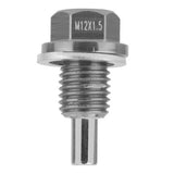 Maxbell 7xTitanium M12*1.5 Anodized Magnetic Engine Oil Pan Drain Plug Crush Washer