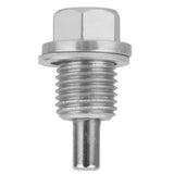 Maxbell 6xM14X1.5 Anodized Magnetic Engine Oil Pan/Transmission Drain Plug Silver