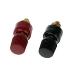 Maxbell 4x200A Binding Post M6 Copper Screw Thread Electrical Insulation 2Pcs