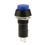 Maxbell 3xAuto Dashboard Boat SPST On-Off  Push Button Horn Switch - Blue