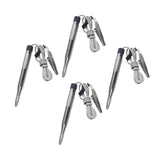 Maxbell 4xCar Light Tester 6-24V Electrical Tester Test Lamp Probe Light Silver