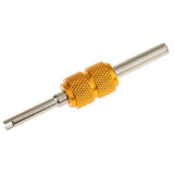 Maxbell 2xDual Head Car Truck Tire Valve Stem Core Remover Repair Wrench Tool - Gold