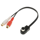 Maxbell 2xCar Accessory Aux Input Cable For ALPINE KCA-121B AI-NET RCA Auxiliary Cord