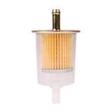 Maxbell 4xUniversal Clear 5/16" 8mm Inline Gasoline Fuel Filters Carberator Engine NOS