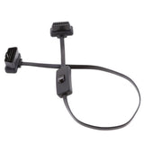 Maxbell 10x16 Pin M to F With Switch OBD2 Cord Extension Cable Adapter Connector On/Off