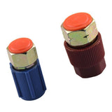 Maxbell 6xAC Quick Couplers Connectors High Low Side Port Adapter Retrofit R12 to R134