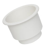 Maxbell 30xWhite No Holes Recessed Cup Drink Holder for Marine Boat Car RV