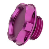 Maxbell 5xRacing Valve Aluminium Oil Fuel Cap Filler Tank Cover Plug for Honda Purple
