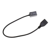 Maxbell 2xUSB Cable Adapter for Honda Civic Jazz Fit CR-V Accord Odyssey Audio