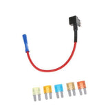 Maxbell 4x5 Pieces 5A 7.5A 10A 15A 20A Fuse with Add-A-Circuit Fuse TAP Block Holder
