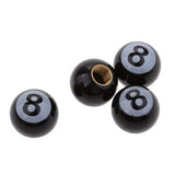 Maxbell 3xNumber 8 Universal Car Truck Tire/Wheel Bike Stem Air Valve Caps Covers