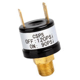 Maxbell 2x12V Air Pressure Switch Rated For Trumpet Train Horn Compressor 90PSI-120PSI