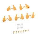 Maxbell 4x5 Sets Waterproof AGC Fuse Holder Block Kit With 6X30mm Fast Blow Fuse