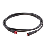 Maxbell 4xSealed Electrical Waterproof Cable Connector Wire Lead Cord  2 Pin