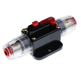 Maxbell 4xDC 12V-24V Car Audio Inline Manual Reset Circuit Breaker Fuse Switch 150AMP
