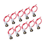 Maxbell 15x10 Pieces BA9S Light Lamp Bulb Holder Base Female Socket Wire Connector