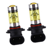 Maxbell 2x2pcs 9006 HB4 100W High Power LED Yellow Fog Driving Light Bulbs Lamp 4300K