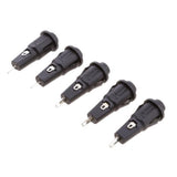Maxbell 3x5 Pieces Chassis Panel Mount Glass Tube Fuse Holder for 5x20mm Fuse