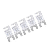Maxbell 10x5 Pieces Mini ANL Bolt Fork Fuse Kit Car Audio Circuit Breaker 80A