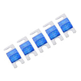 Maxbell 10x5 Pieces Mini ANL Bolt Fork Fuse Kit Car Audio Circuit Breaker 60A