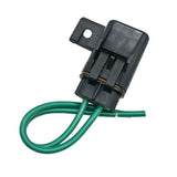 Maxbell 10x1 Set Car 30A Medium Blade Fuse and Waterproof Fuse Block Holder Copper Wire