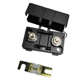 Maxbell 6xAutomotive Car Mini ANS Fuse Holder Fusebox Block Dustproof Cover 80A