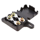 Maxbell 2x12V-24V Car Boat ANS/ANF/ANG Fuse Screw Down Block Holder Box Waterproof