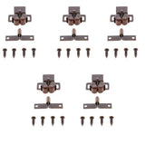 Maxbell 3x5 Set Cabinet Cupboard Furniture Door Magnetic Catch Stopper Roller Latch