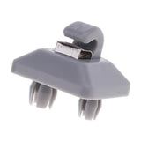 Maxbell 10xSun Visor Clip Hook Holder for Audi A1 A3 A4 A5 Q3 Q5 2013 2014 2015 Gray 2