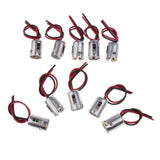 Maxbell 2x10 Pieces 1156 BA15D LED Bulb Light Double Contact Socket Wire Connectors