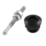 Maxbell 6x22mm Push Button Quick Release Bonnet Hood Pins Lock Latch Universal Black