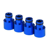 Maxbell 2x4x Fuel Injector Adapters for Acura RDX Injectors B16 B18 D16Z D16Y Blue