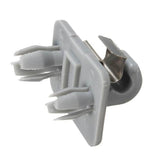 Maxbell 2xCar Sun Visor Clip Holder Hook for Audi A1 A3 S3 A4 S4 A5 S5 Q3 Q5 TT  Gray